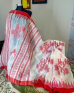 Red Radiance Monipuri Saree - Image 2